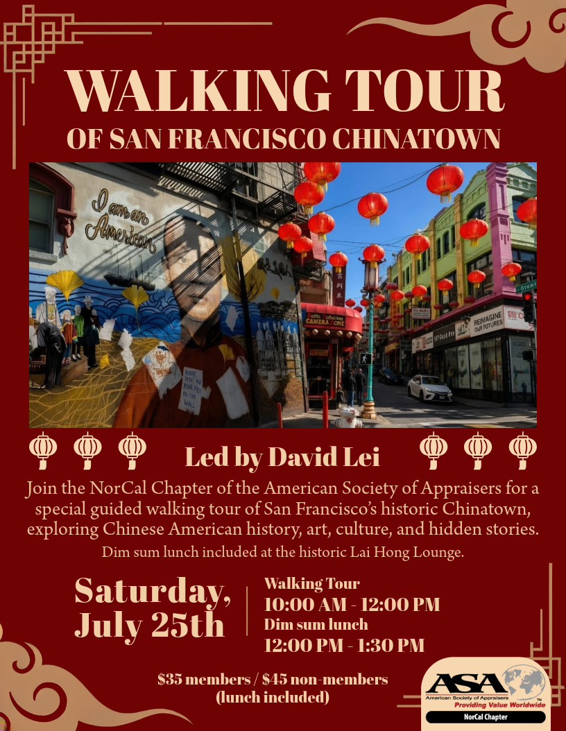 Walking Tour of San Francisco Chinatown led by David Lei