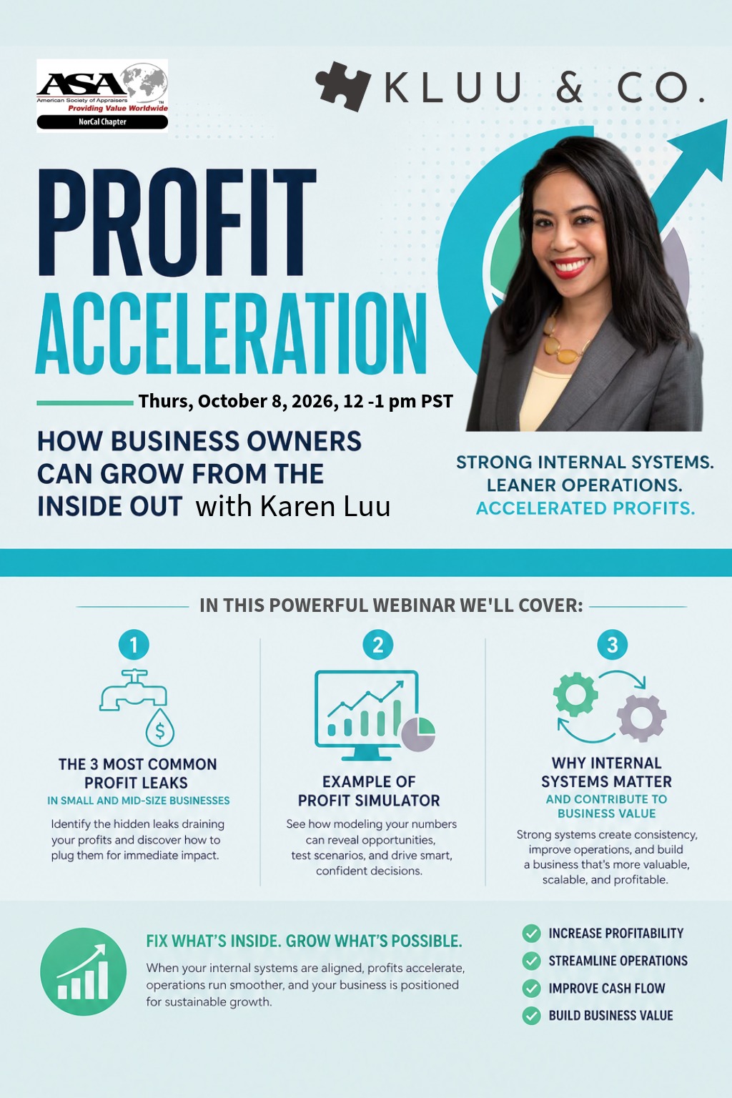 Profit Acceleration: How Business Owners Can Grow from the Inside Out with Karen Luu