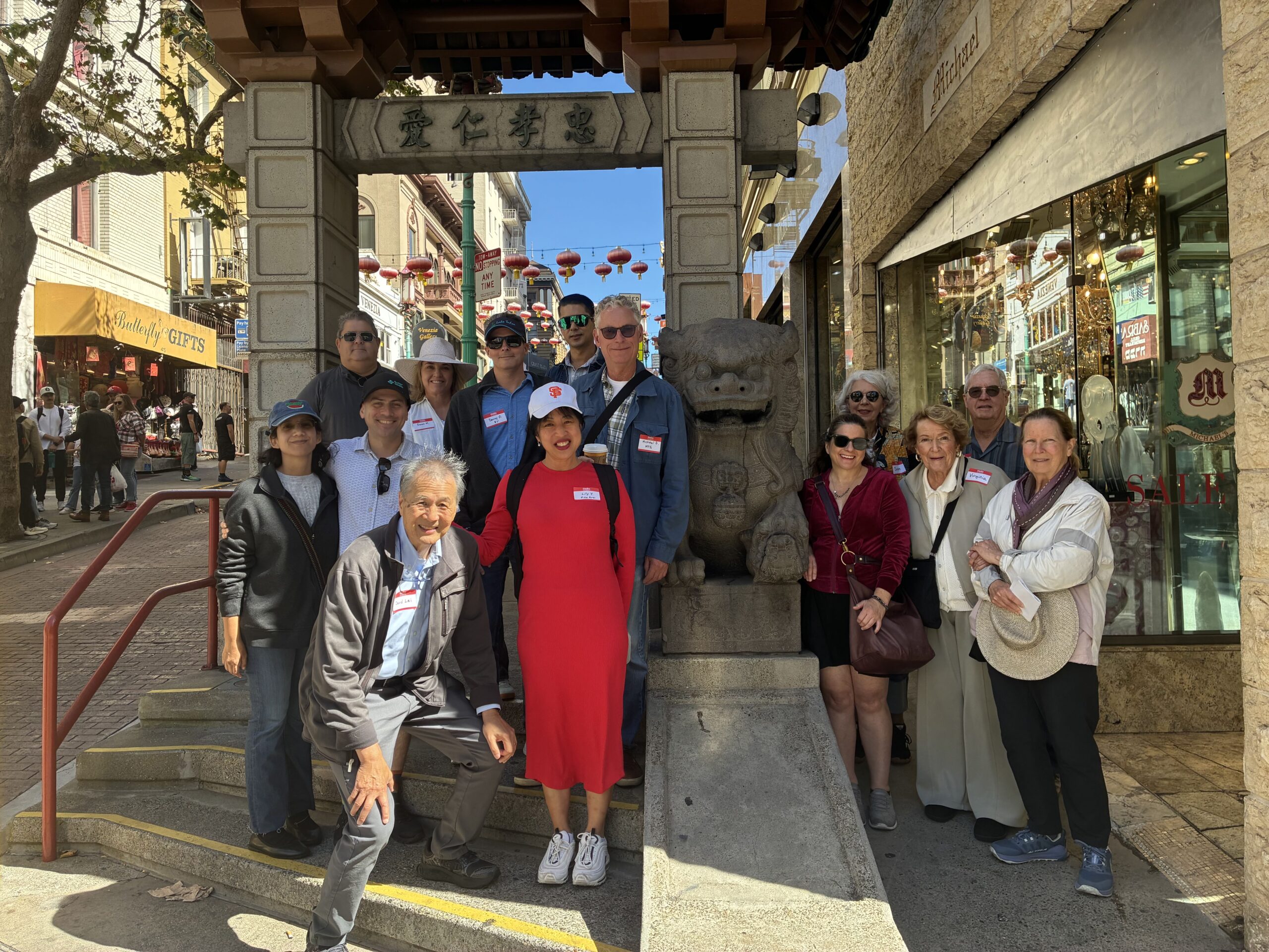 ASA NorCal members on a private walking tour of San Francisco’s Chinatown